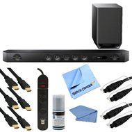 Sony HT-ST9 Hi-Res 7.1 Channel Sound Bar with Wireless Subwoofer Bundle - Includes Sound Bar w/ Wireless Subwoofer...
