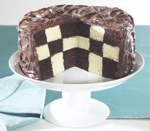 Nordic Ware Pro Form Checker Board 3 Layer Cake Pan Set N2