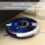 JISIWEI S+ Wi-Fi Enabled Robotic Vacuum Cleaner with Camera and Mobile App Remote Control for Pets and Allergies...