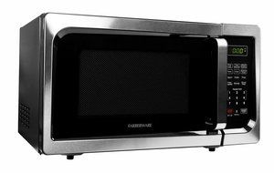 Farberware FMO09AHTBKC Classic 900W Microwave Oven, 0.9 cu. ft., Stainless Steel N2
