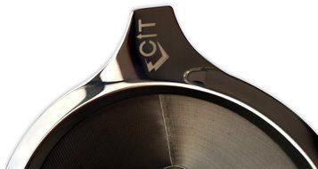 CounterTop Pour Over Eco-Friendly Stainless Steel Drip Coffee Filter and Scoop (2 Cups) N2