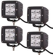 4pcs 3" Off Road CREE Dually LED Light Bar Spotlight 16W 16Watt SUV Truck Boat