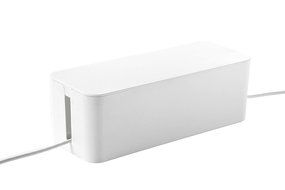 Cable Management Box Organizer Storage No Clutter - Hide Your Power Strips, Surge Protectors, Cords, Wire Ties... N3