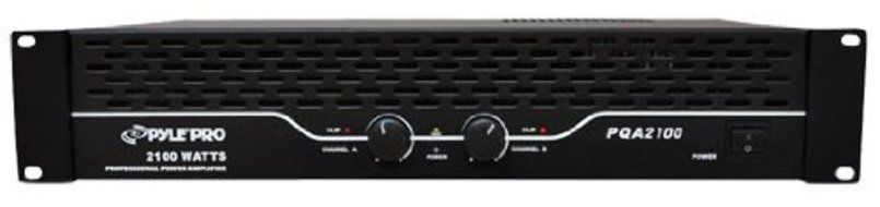 Pyle Pqa2100 19" 2100w Rack Mountable Professional Amplifier Amp 2100 Watt N2