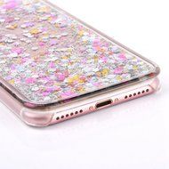 iPhone 7 Case, PHEZEN Christmas Tree Santa Claus Design Cool Quicksand Moving Stars Bling Glitter Floating Dynamic... N89