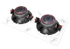 Pyle PDIWS28 Dual 8- Inch In-Wall / In-Ceiling High-Power Subwoofer Speaker System, Dual Voice Coil, Flush Mount...