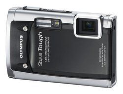 Olympus Stylus Tough 6020 14 MP Digital Camera with 5x Wide-Angle Zoom and 2.7-Inch LCD (Black) N2