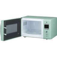 Daewoo Retro Microwave Oven 0.7 Cu Ft, Mint Green 700W N2