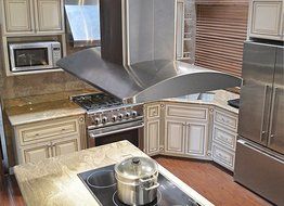 KOBE Range Hoods IS2236SQB-DC16-1 6-Speed 750 CFM Premium Island Range Hood Fits Ceiling Height Of 7-1/2', 36" N2