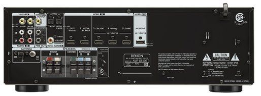 Denon AVR-S510BT 5.2 Channel Full 4K Ultra HD AV Receiver with Bluetooth N4