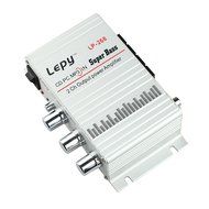 Lepy LP-268 Digital 2x20W 2CH Output Super Bass Mini Audio Amplifier with 3A Power Cable Support MP3 Mobile Phone... N2