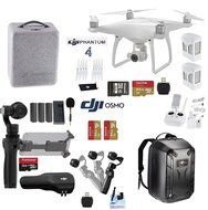 Professional Photo / Video Kit Includes DJI Phantom 4 + DJI OSMO 4K Starter Kit