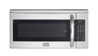 Gallery Series Over-the-Range Sensor Microwave with Space-Wise Rack Color: Stainless Steel