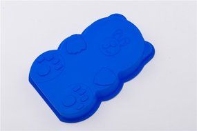 Single Cavity Lovely Bear Silicone Handmade Cake Baking Mold for Kids N4