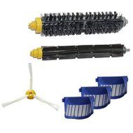 Part kit for iRobot Roomba 700 Series Replenishment Kit Robotic Vacuums Cleaner Parts(Bristle brush+Flexible beater...