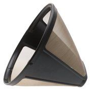KRUPS F0494210 Gold Tone Permanent Filter, Black