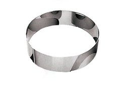 Paderno World Cuisine 9 1/2 Inch by 2 3/8 Inch Ice Cake Pastry Ring