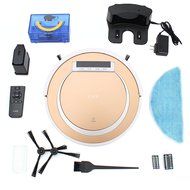 Wyness V7 Smart Sweeping Robot Sweeping Mopping Vacuum Cleaner With Bluetooth Remote Control Household Floor Scrubbing... N3