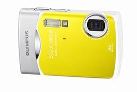 Olympus Stylus 850SW 8MP Digital Camera with 3x Optical Zoom (Yellow) N5