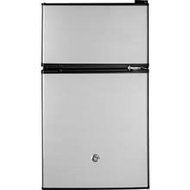 GE 3.1 cu. ft. Mini Refrigerator in Clean Steel