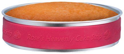 Rose Levy Beranbaum&rsquo;s Heavenly Cake Strip, FDA-Approved Silicone, Fits 9-Inch Round and 8-Inch Square Cake Pans