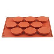 iClover High Quality food Grade Silicone Bakeware Baking Pan -9 Cups For Baking Delicious Cakes Chocolate and...