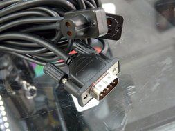 LG J10D Compact Home Theater REPLACEMENT PROPRIETARY SPEAKER CABLE (Cable Only) Connects Subwoofer to Front Speakers N2