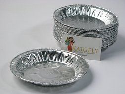 Katgely 10 Inch Deep Aluminum Pie Pan (Pack of 20) N4