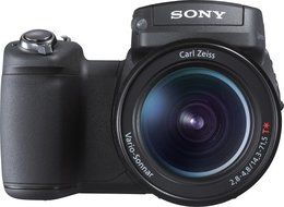 Sony Cybershot DSCR1 10.3MP Digital Camera with 5x Optical Zoom N4