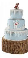 DIY 3D Cold Ice Shape Silicone Mold Fondant Cake Mold Decorating Bakeware Christmas cake decoration by Palker...