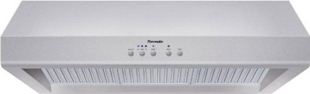 Professional Pro-Style Canopy Wall Hood with Internal Blower Halogen Lighting 3 Fan Speeds and Dishwasher-Safe...