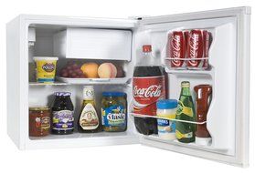 Haier HC27SF22RB 2.7 Cubic Feet Refrigerator/Freezer, Black N33