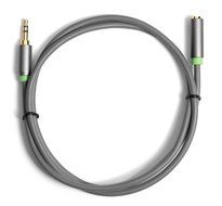 Aurum Cables 3.5mm Male To 3.5mm Female Stereo Audio Extension Cable - For iPhone, iPad or Smartphones - 35 Feet N6