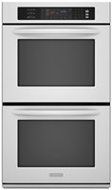 KitchenAid KEBS208SWH 30 Double Wall Oven - White