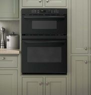 GE PT7800DHBB Profile 30" Black Electric Combination Wall Oven - Convection