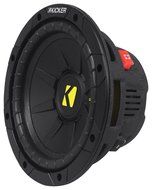 Kicker 40CWD84 CompD 8&quot; 400W 4-Ohm DVC Car Audio Subwoofer+Sealed Sub Enclosure N3