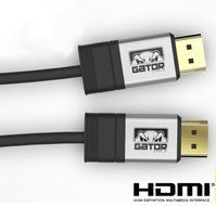 Gator Cable 75 feet Red HDMI Cable with rugged and durable aluminum metal housing High Speed V1.4 Ethernet 3D... N17