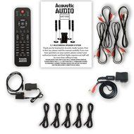 Acoustic Audio AAT1000 Tower 5.1 Speaker System with Bluetooth Optical Input and 5 Extension Cables