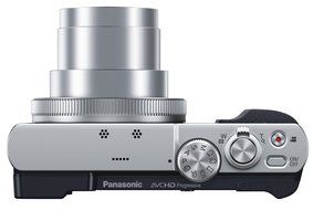 Panasonic DMC-TZ70 (Silver) LUMIX 30x Travel Zoom Digital Camera with Eye Viewfinder WiFi NFC - International...