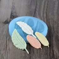 Baidecor Feathers Silicone Chocolate Molds Candy Mold Set Of 3 N6