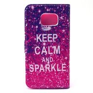 Galaxy S6 Edge Case, Firefish [Kickstand] [Cards Holder] Superb PU Leather Inner Bumper Flexible Slim TPU Magnetic... N4