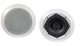 MCM Custom Audio 50-14005 5 1/4&#039;&#039; Two-Way Ceiling Speaker Pair - 25W RMS