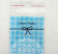 ONOR-Tech 100 PCS Lovely Cute OPP Self Adhesive Cookie Bakery Candy Biscuit Treat Gift Diy Plastic Bag (Flower) N25