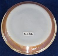 Vintage Fire King Peach Luster 9 Inch Pie Plate N3