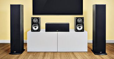 Polk Audio T50 Home Theater and Music Floor Standing Tower Speaker (Single, Black) N2