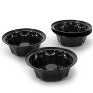 Danesco ProMini Set of 4 Bundt Pans - Carbon Steel With Non-stick Coating N5