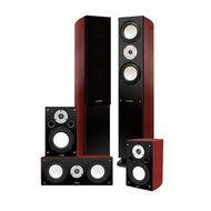 Fluance XLHTB High Performance 5 Speaker Surround Sound Home Theater System N10