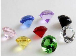 20pcs/lot Crystal 20mm Diameter Wedding Table Favor Crystal Diamond For Wedding Centerpiece Decor