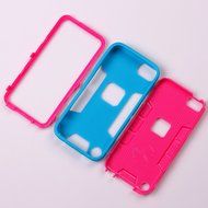 iTouch 5,iPod Touch 6 Case,XRPow 3in1 Heavy Duty Protection Hybrid High Impact Armor Case... N15