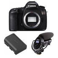 Canon 5DS DSLR Camera Body, 50.6MP, - Bundle With Shure VP83F LensHopper Camera-Mount Shotgun Microphone , Canon...